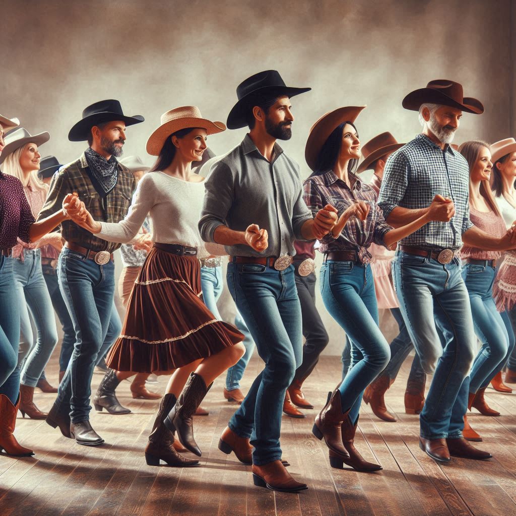 Line-Dance beim TB Germania Neulußheim